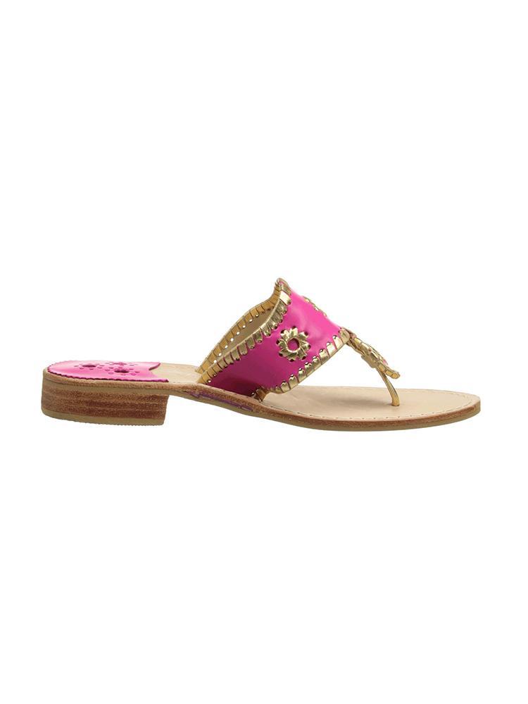 Jack rogers nantucket gold sandal hot sale