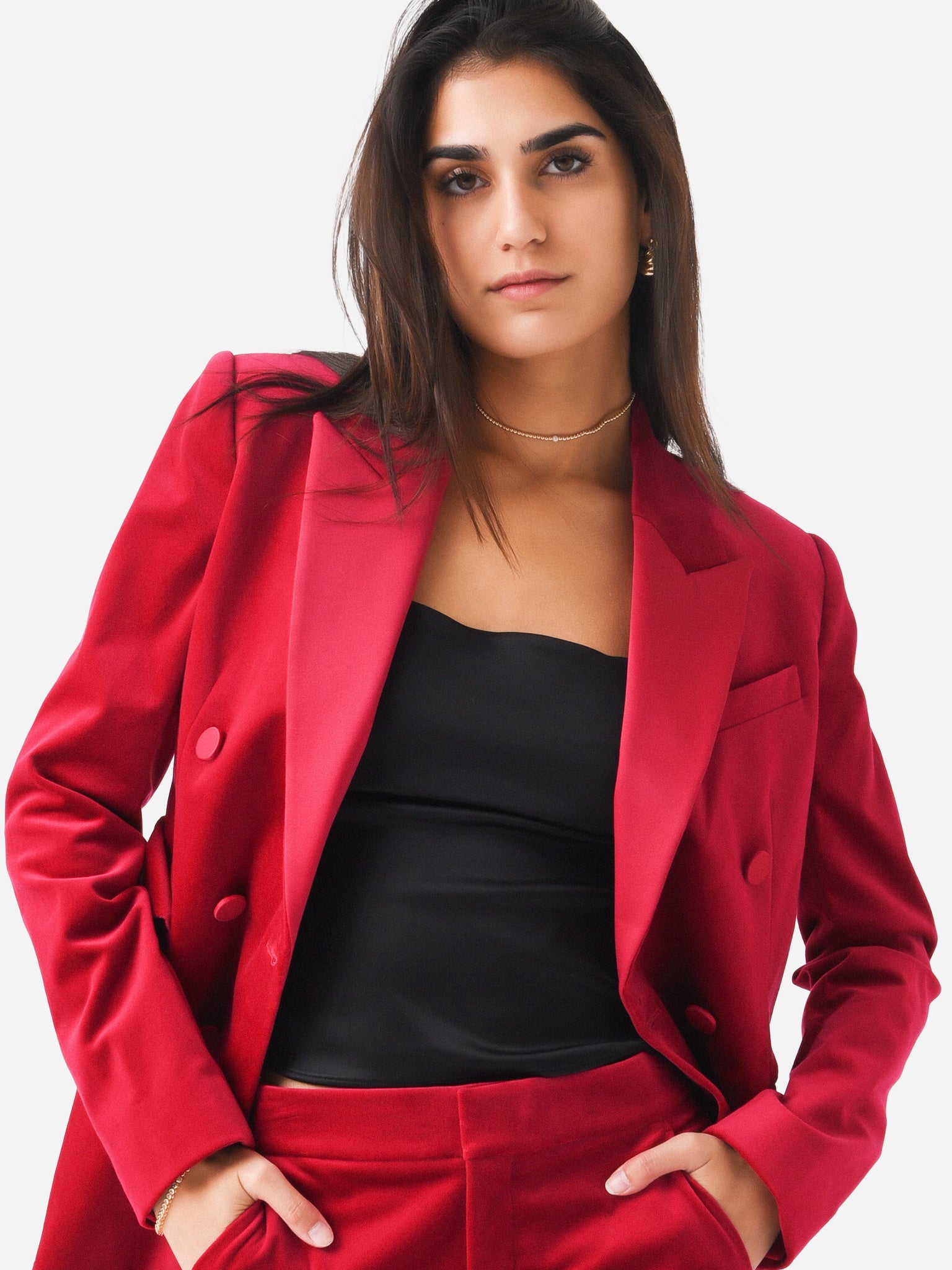 ALC Women's Declan Velvet Jacket – saintbernard.com