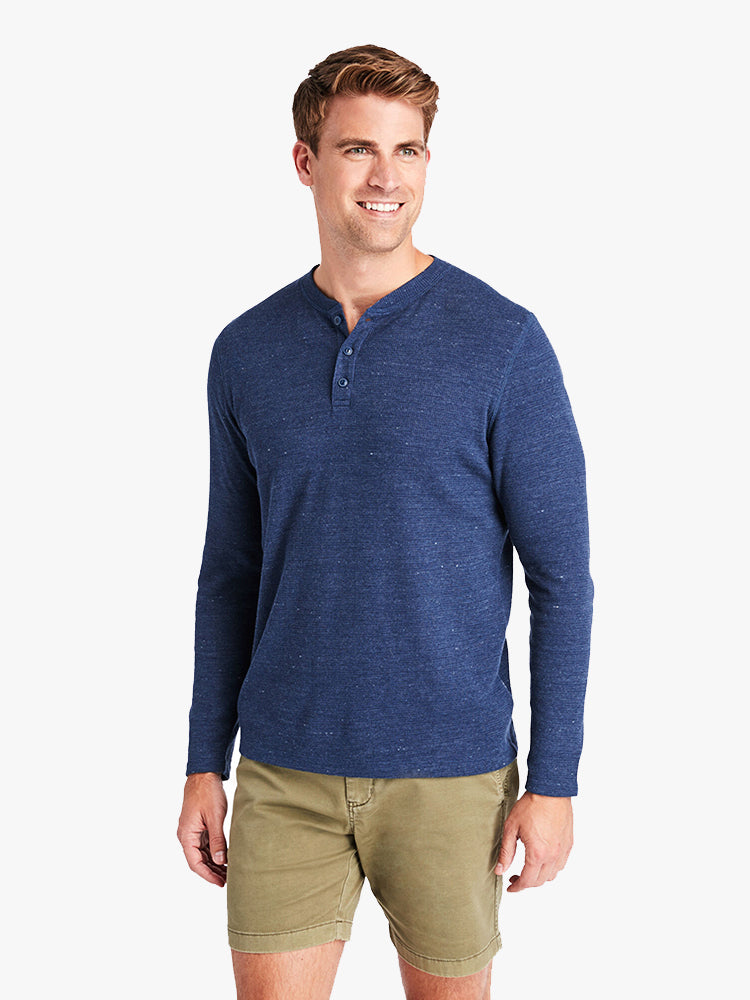 Vineyard Vines Men’s Timber Waffle Henley