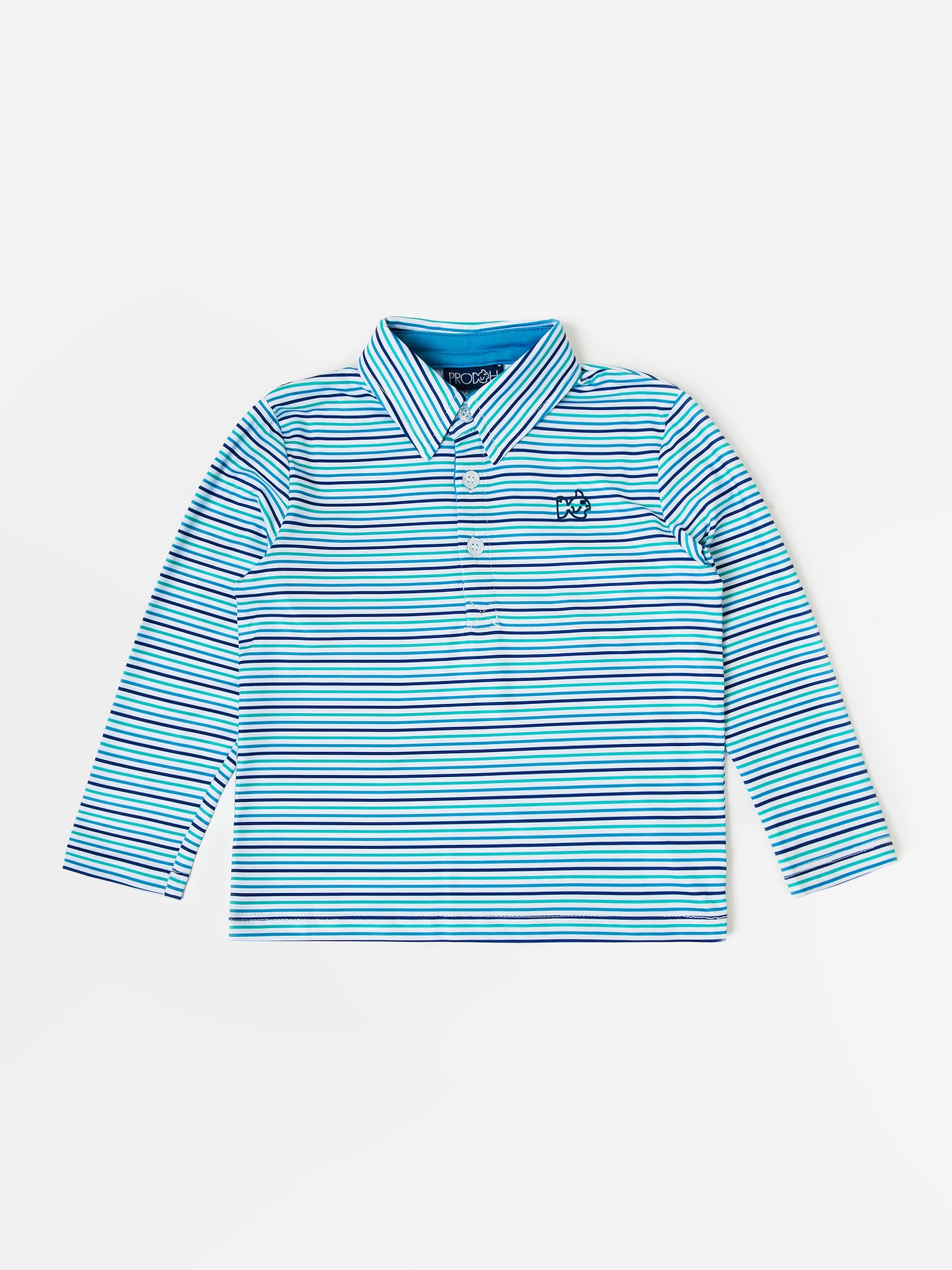 boys long sleeve performance polo