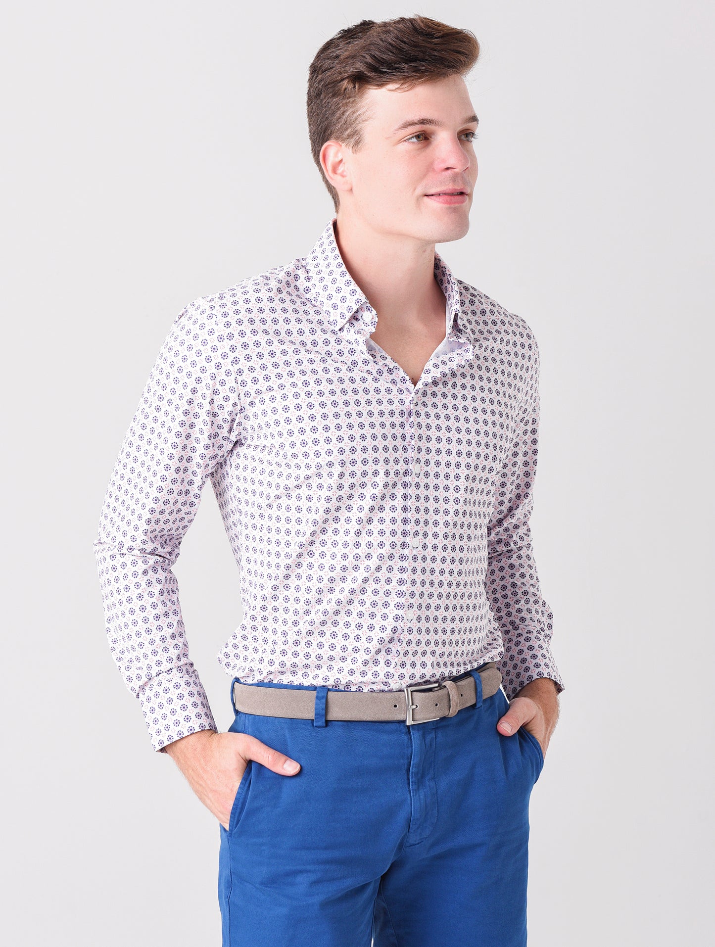 Mizzen+Main Men's Lightweight Leeward Dress Shirt