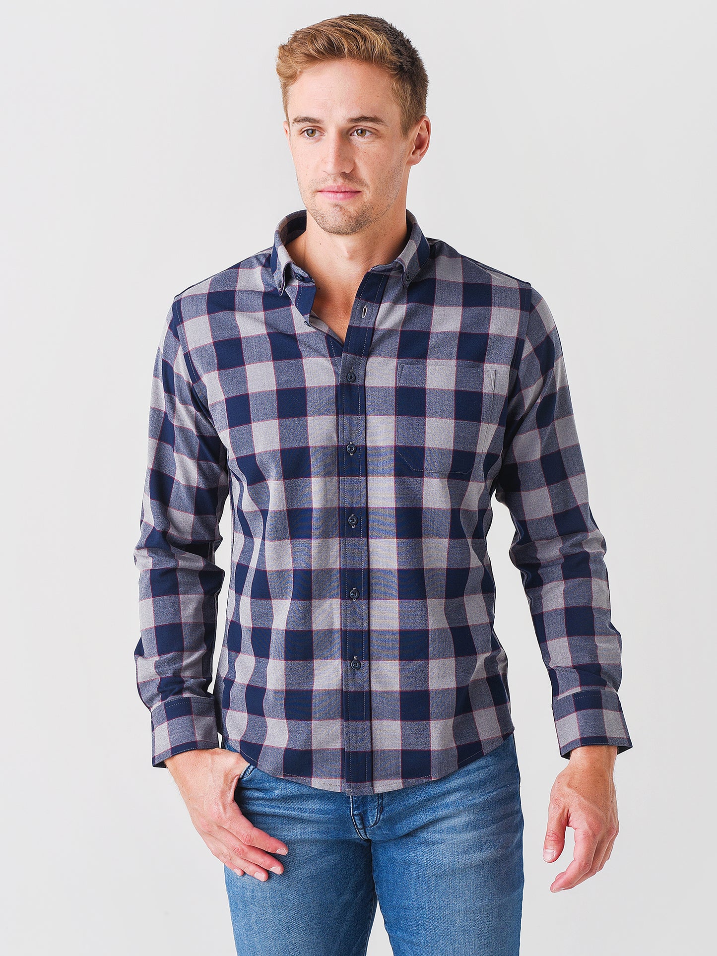 Mizzen + Main Men's City Flannel