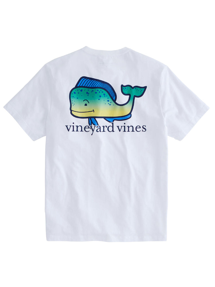 Vineyard Vines Men's Short Sleeve Dolphin Whale Pocket Tee - Saint Bernard