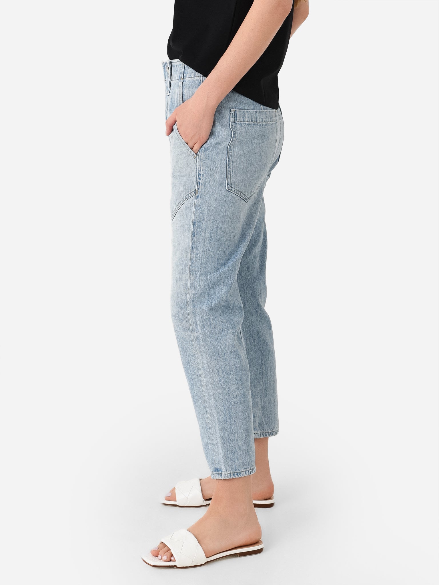 Citizens Of Humanity Women's Pony Boy Utility Jean - Saint Bernard