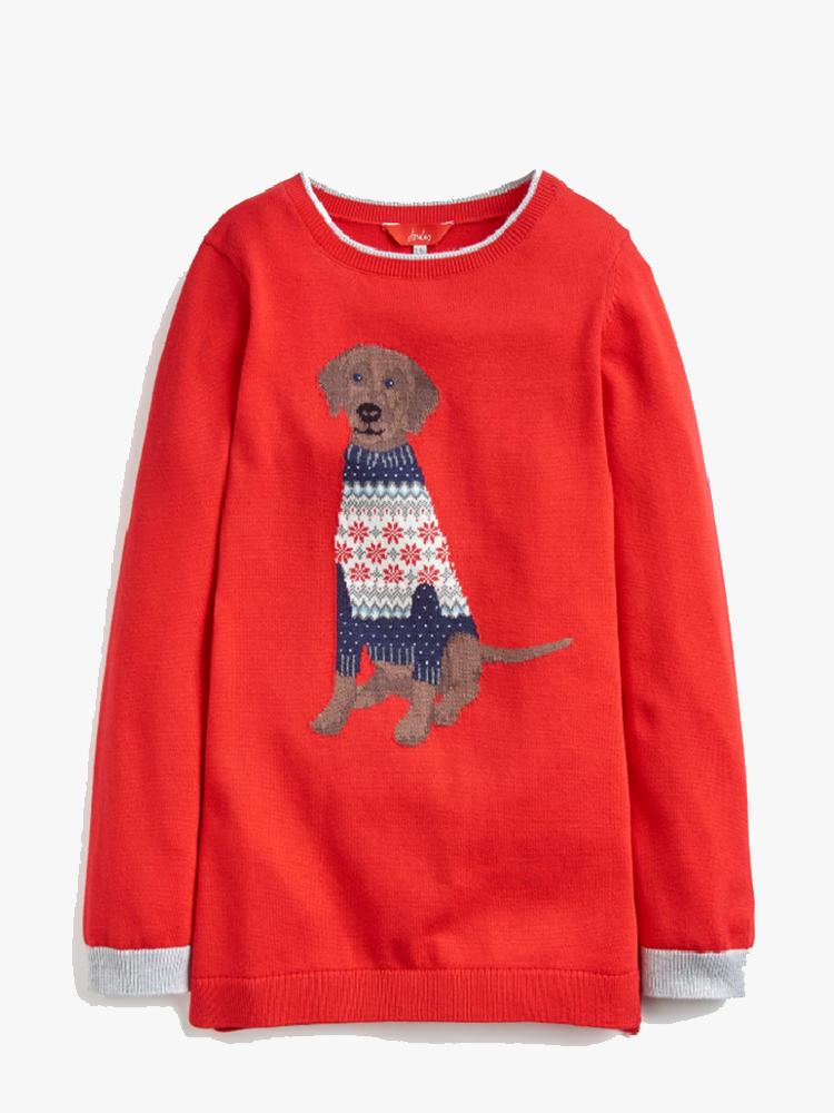 Joules miranda intarsia outlet jumper