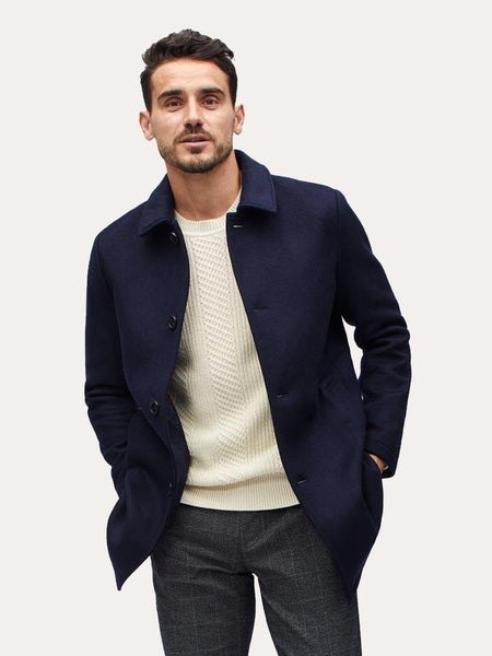 Bonobos slim fit wool blend deals car coat