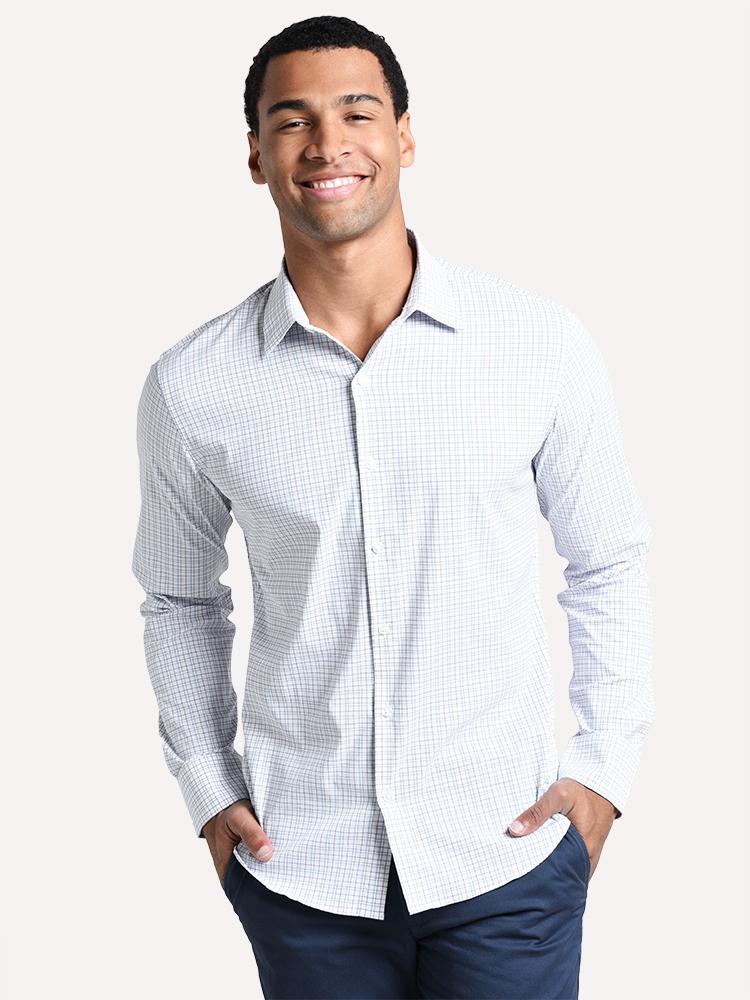 Bonobos Tech Button Down Shirt Slim Fit - Saint Bernard