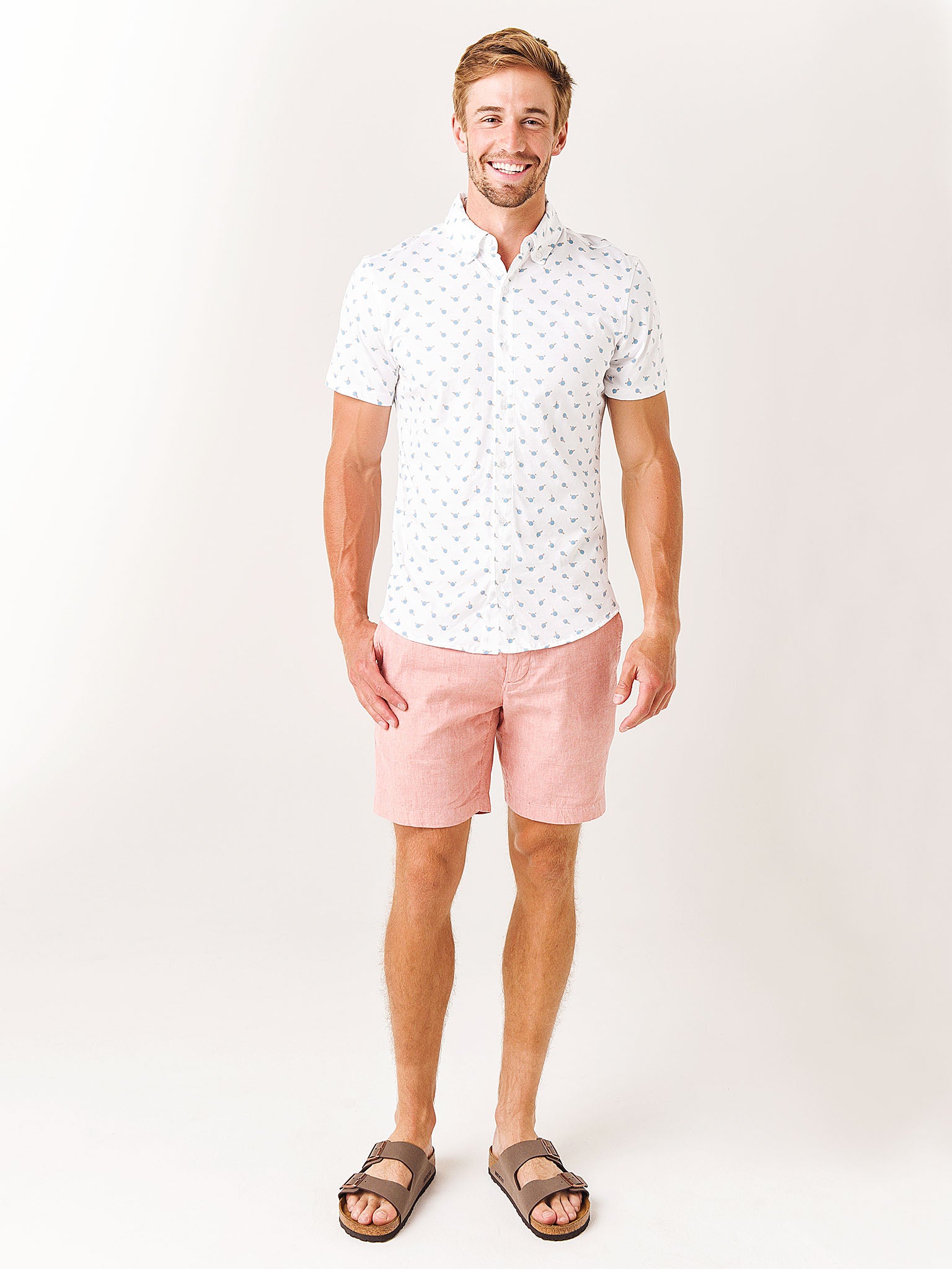 Bonobos Men's Jersey Riviera Short Sleeve Shirt