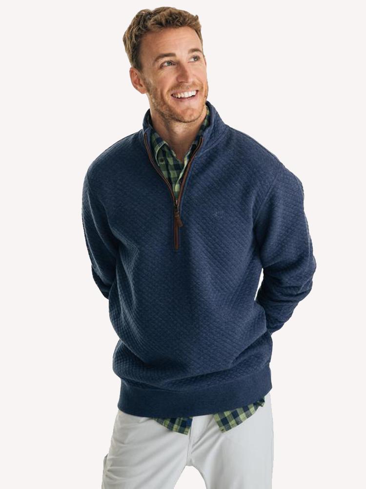 Southern tide quilted discount pullover