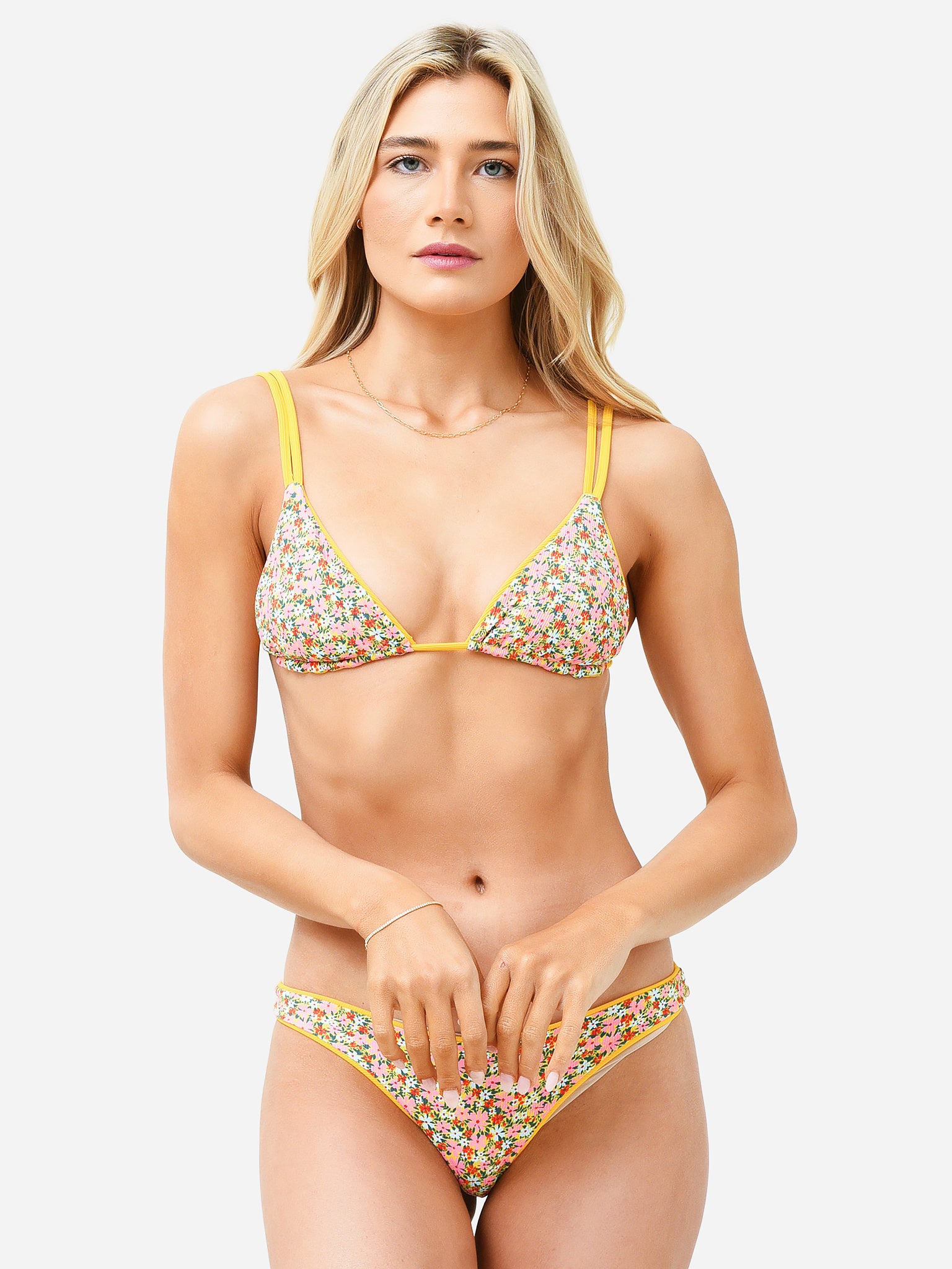 Shan Emma Triangle Bikini Top - Caviar – Melmira Bra & Swimsuits