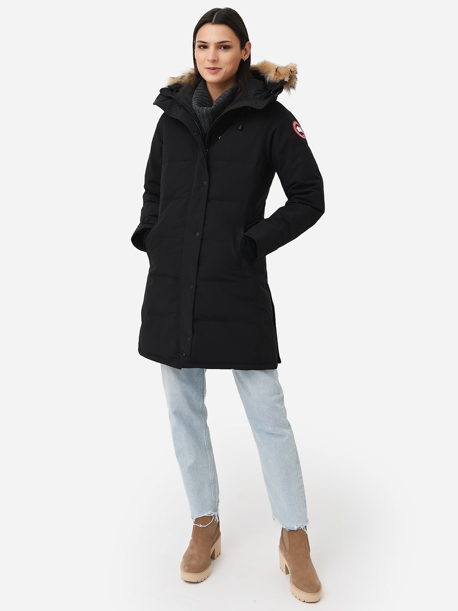 Womens short hot sale canada goose