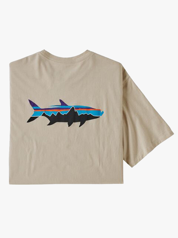 Patagonia Men's Fitz Roy Fish Organic Cotton T-Shirt – Elkmont
