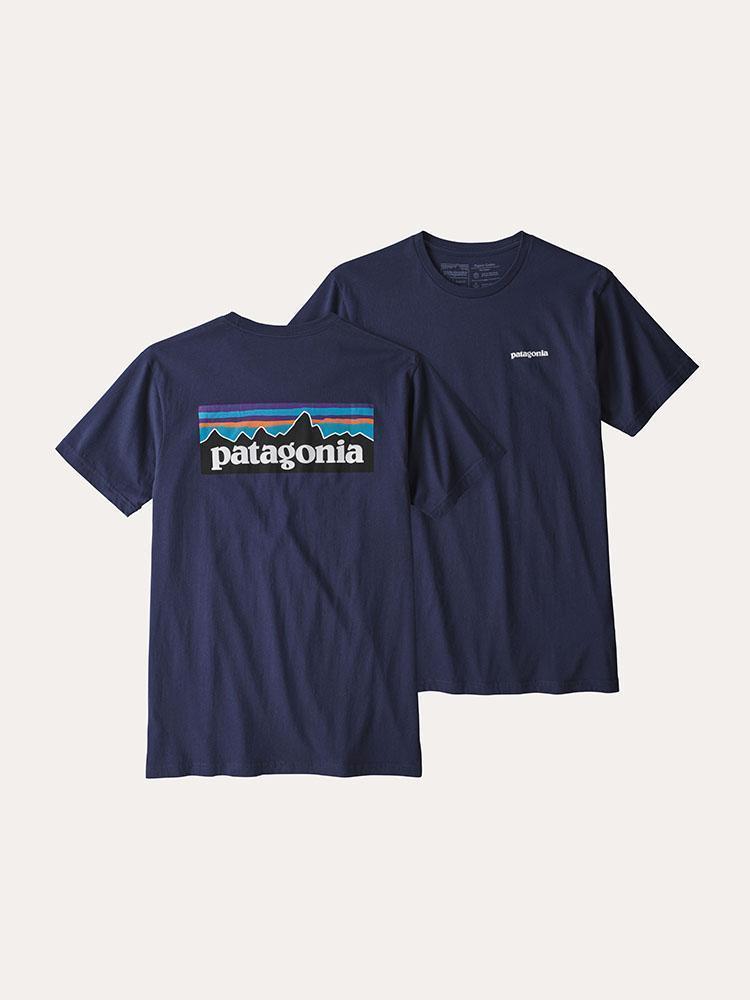 Patagonia Men's P-6 Logo Organic Cotton T-Shirt