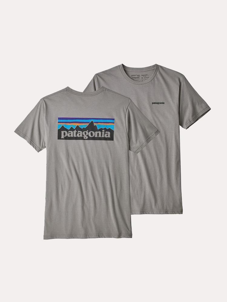 Patagonia Men's P-6 Logo Organic Cotton T-Shirt