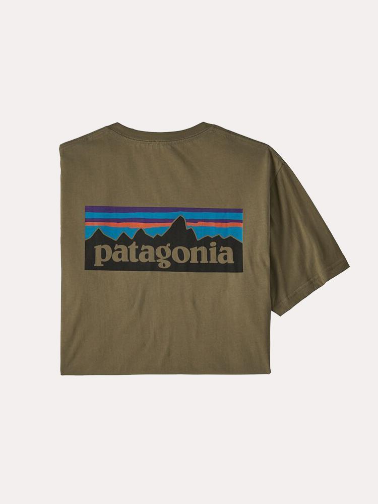 Patagonia Men's P-6 Logo Organic Cotton T-Shirt