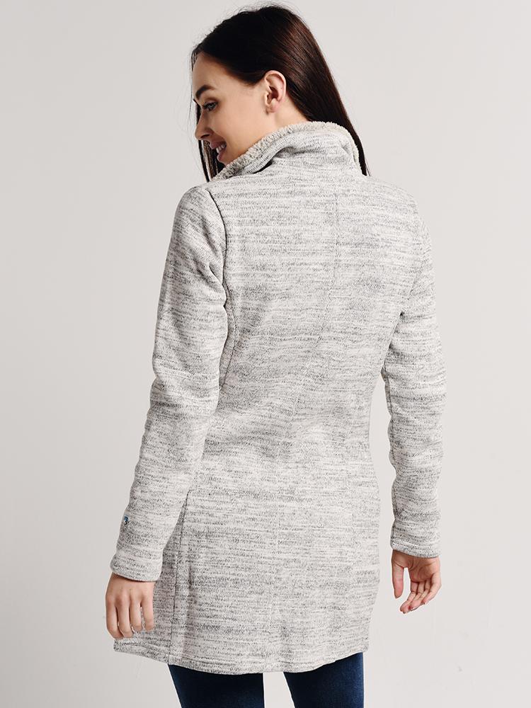KUHL Womens Alaska Long Sweater Grey Medium
