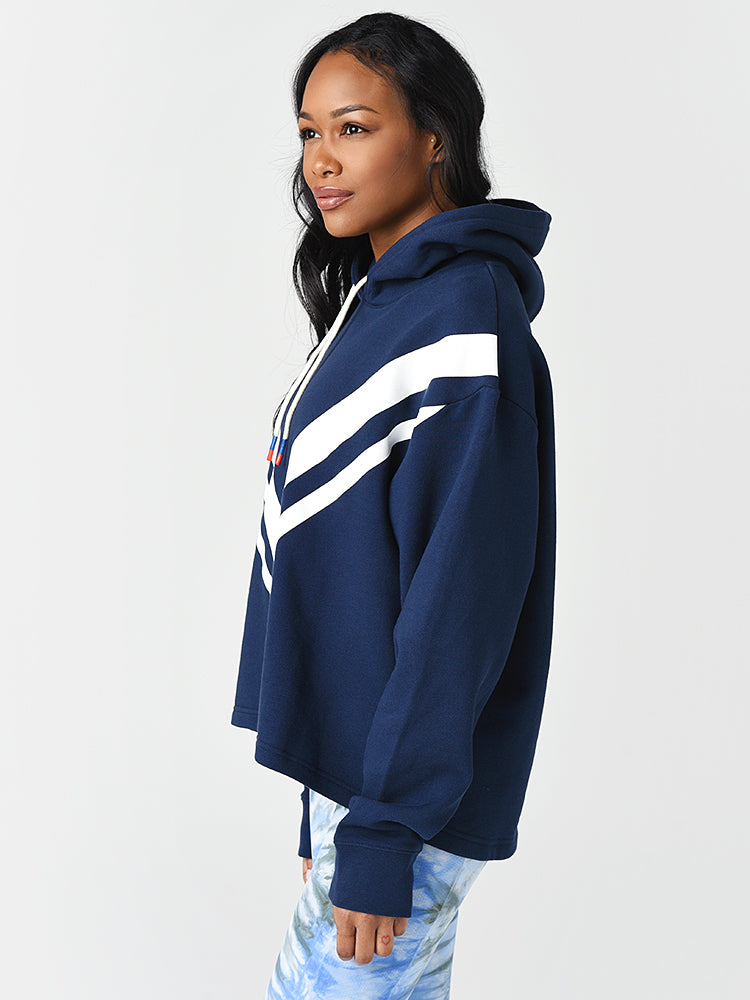 Tory Sport Women s French Terry Chevron Hoodie