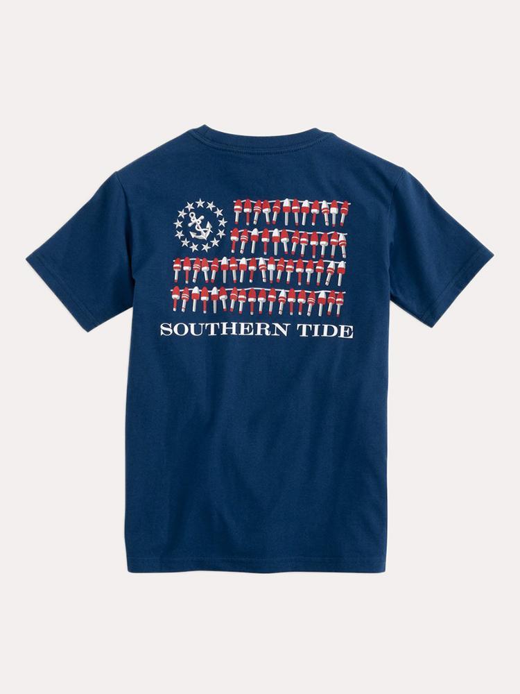 Southern Tide Boys' Nautical Buoys Flag T-Shirt