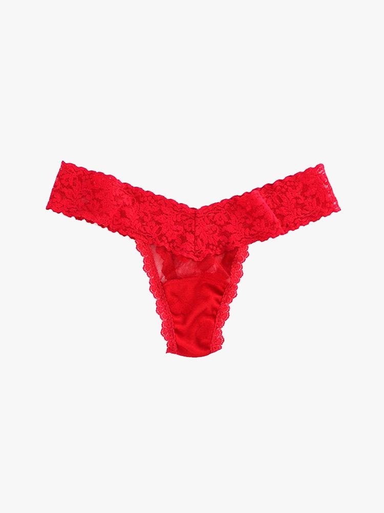 Hanky Panky Women’s Sweetheart Mesh Low Rise Thong