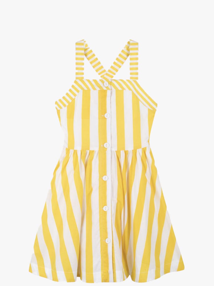 Mayoral Girls' Stripes Poplin Dress