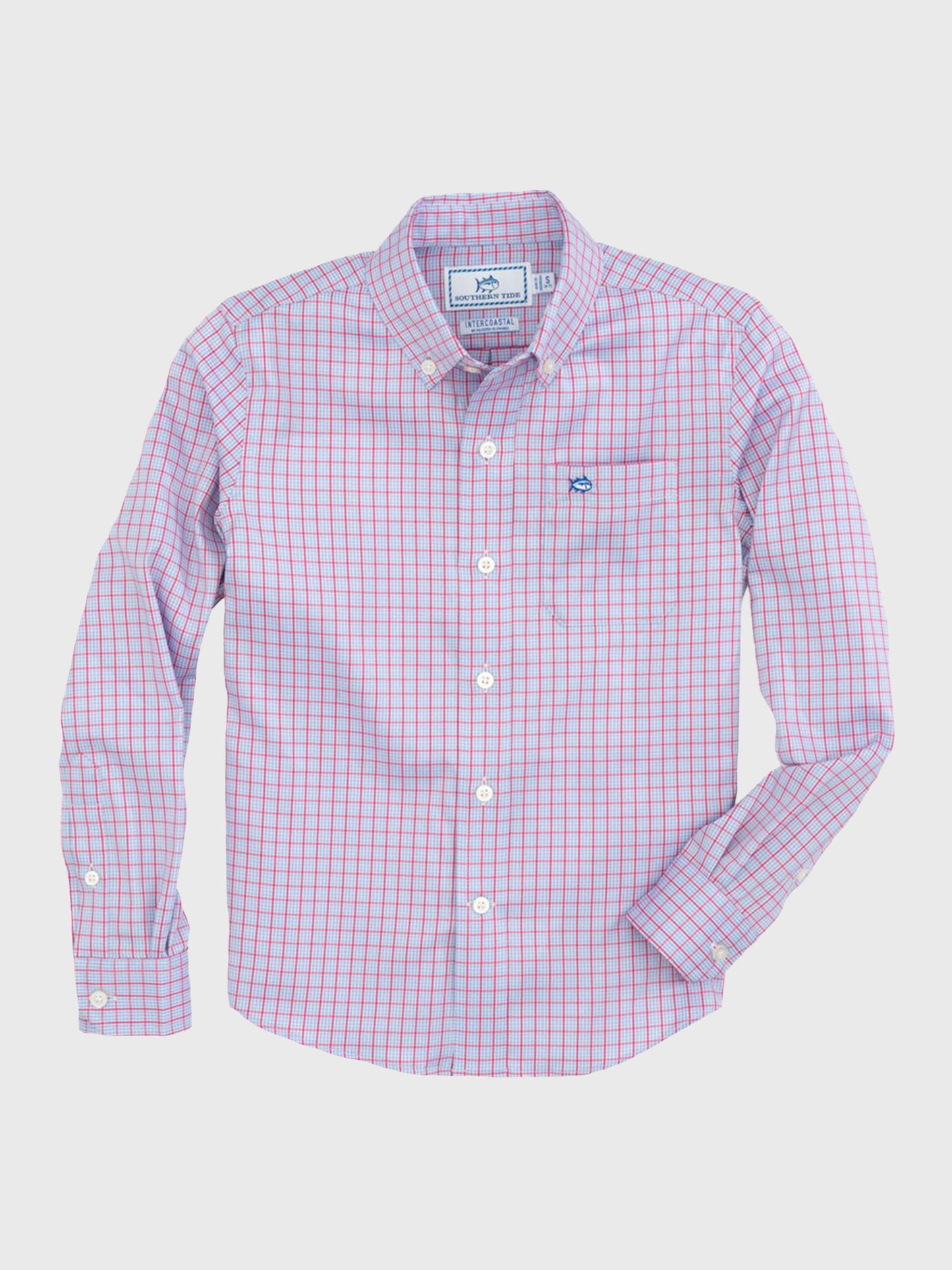 Southern Tide Boys' Prow Intercoastal Performance Button-Down Shirt