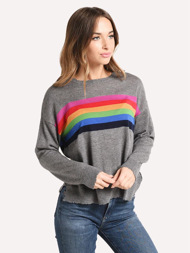 Sundry sale striped sweatshirt