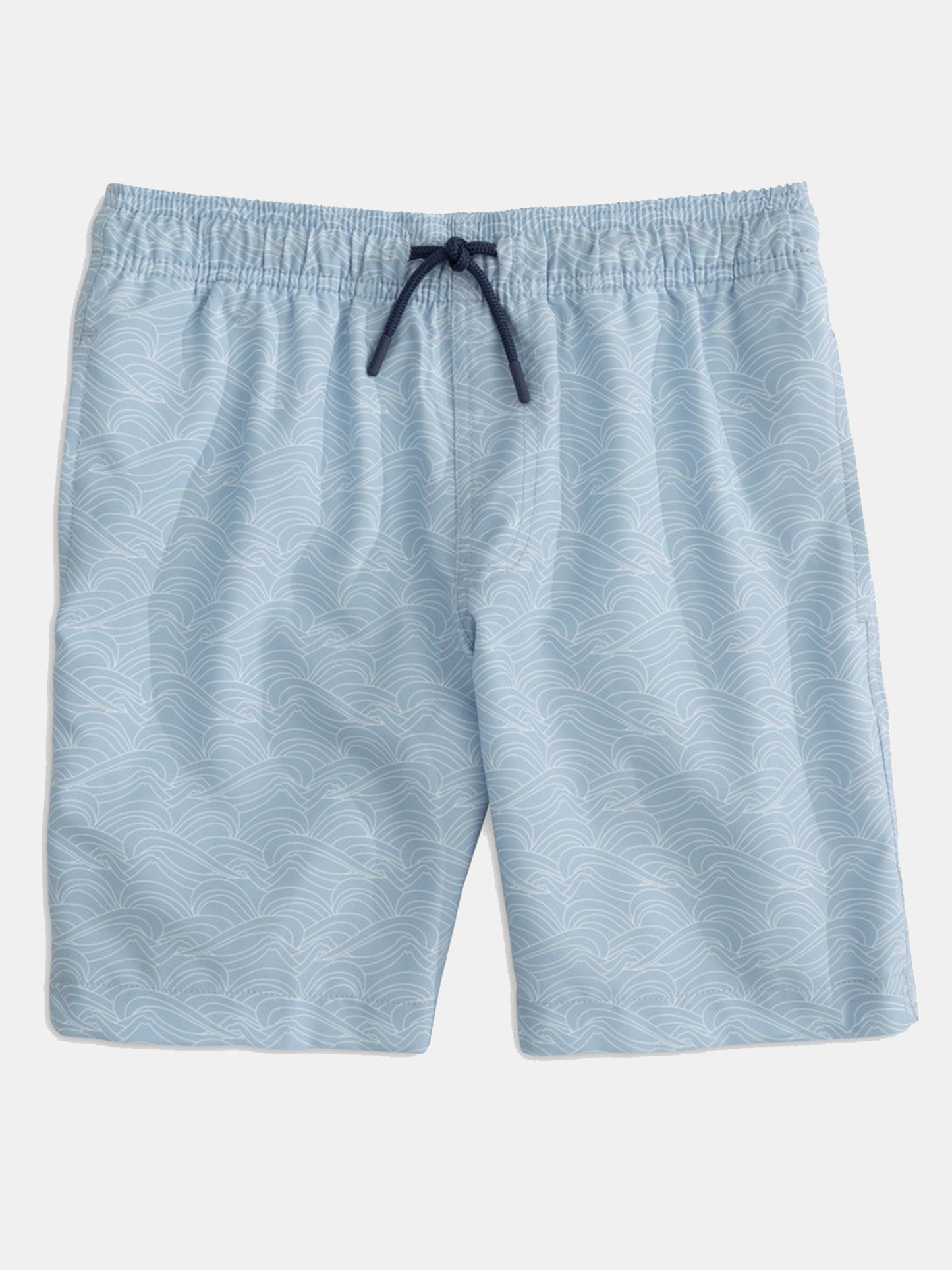 Southern Tide Boys' Wave Print Swim Trunk