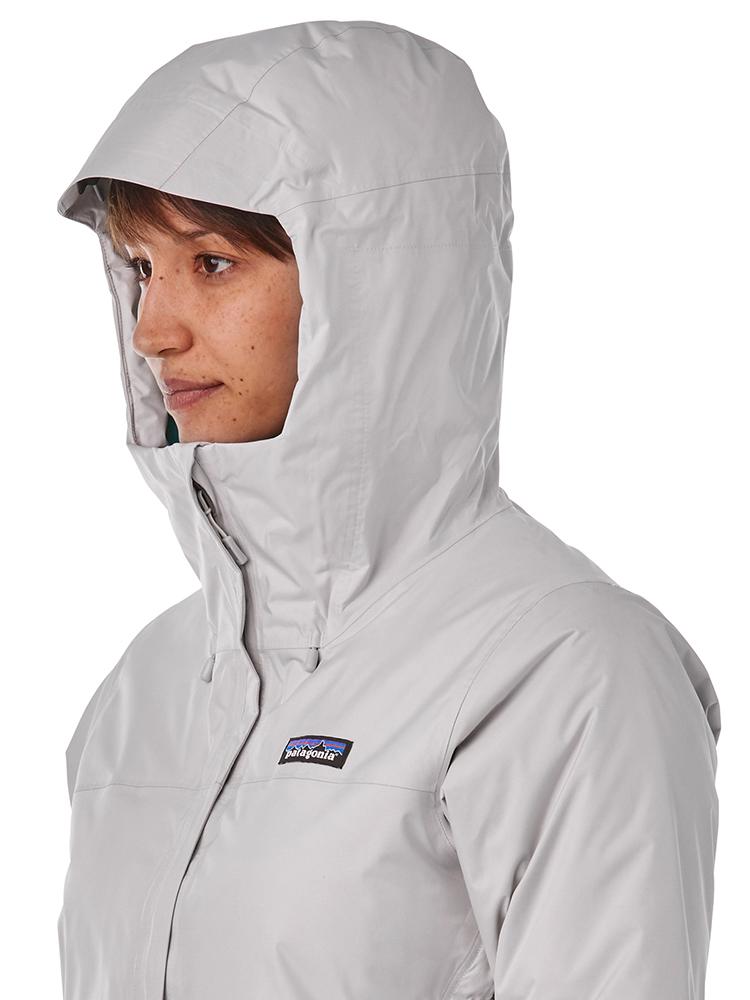 Patagonia women's torrentshell jacket birch white best sale