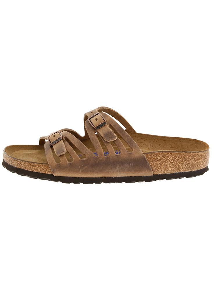 Granada soft footbed oiled sales leather sandal