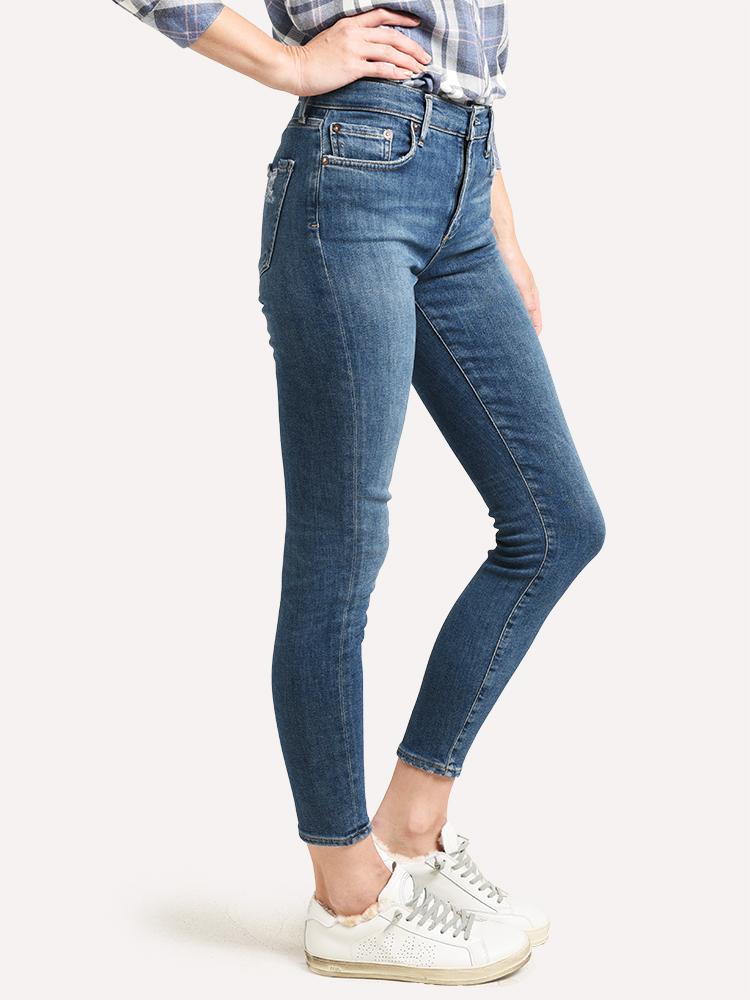 Agolde Sophie Mid Rise Skinny Ankle Jean