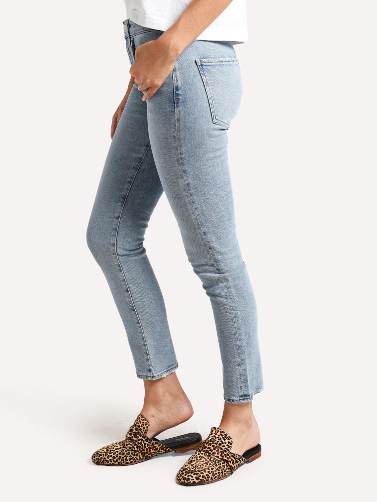 Agolde Toni Mid Rise Straight Jean