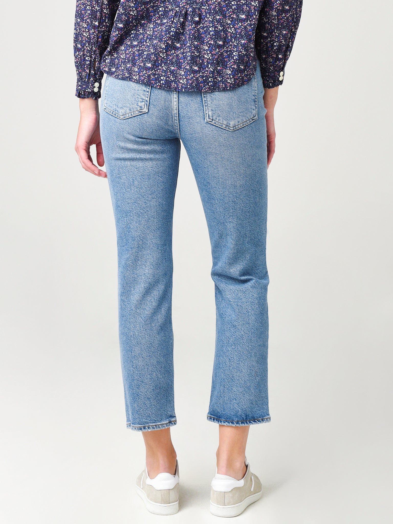 Agolde Women s Wilder Mid Rise Straight Jean saintbernard