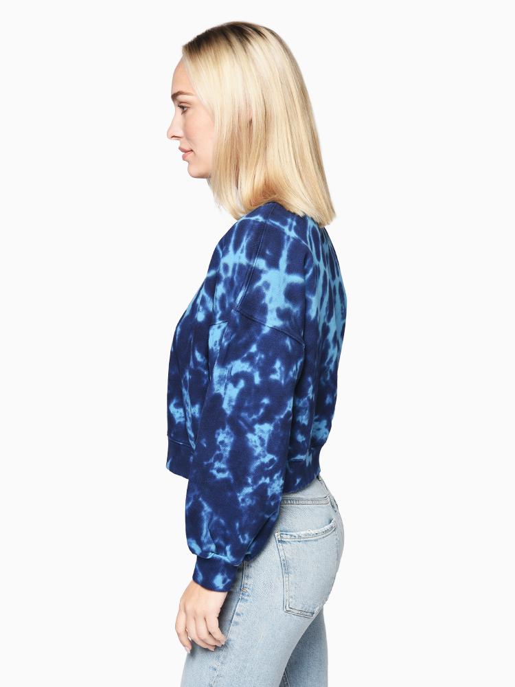 Agolde balloon sleeve tie dye online sweatshirt