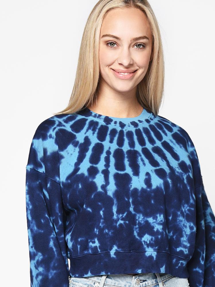 Agolde tie dye sweatshirt hot sale