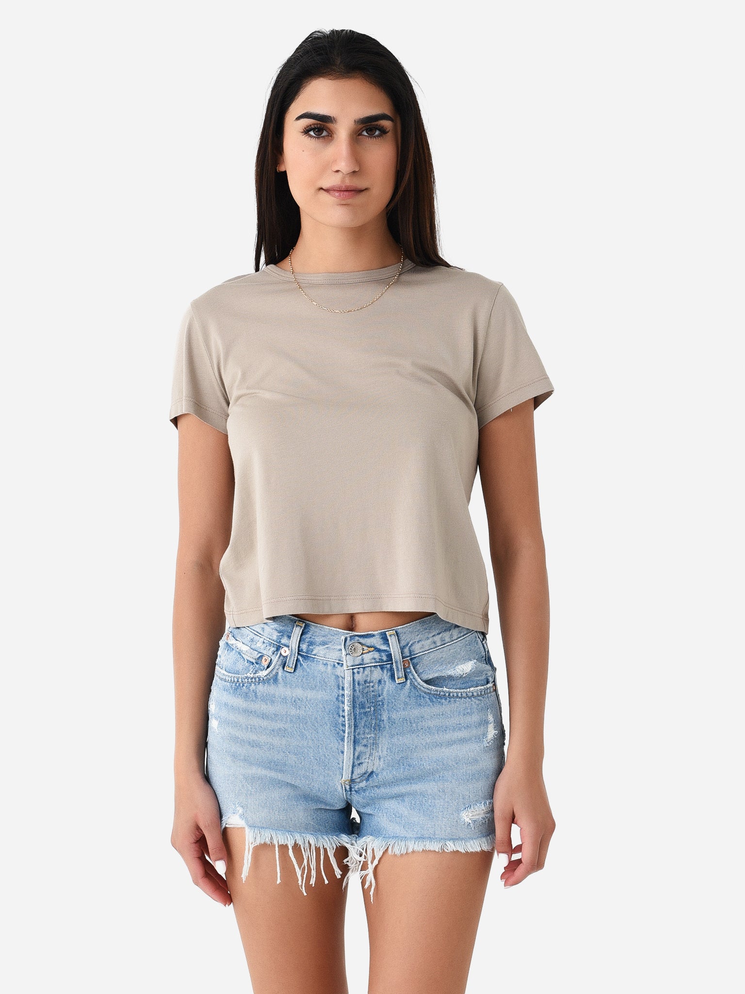 Agolde Women s Drew Tee