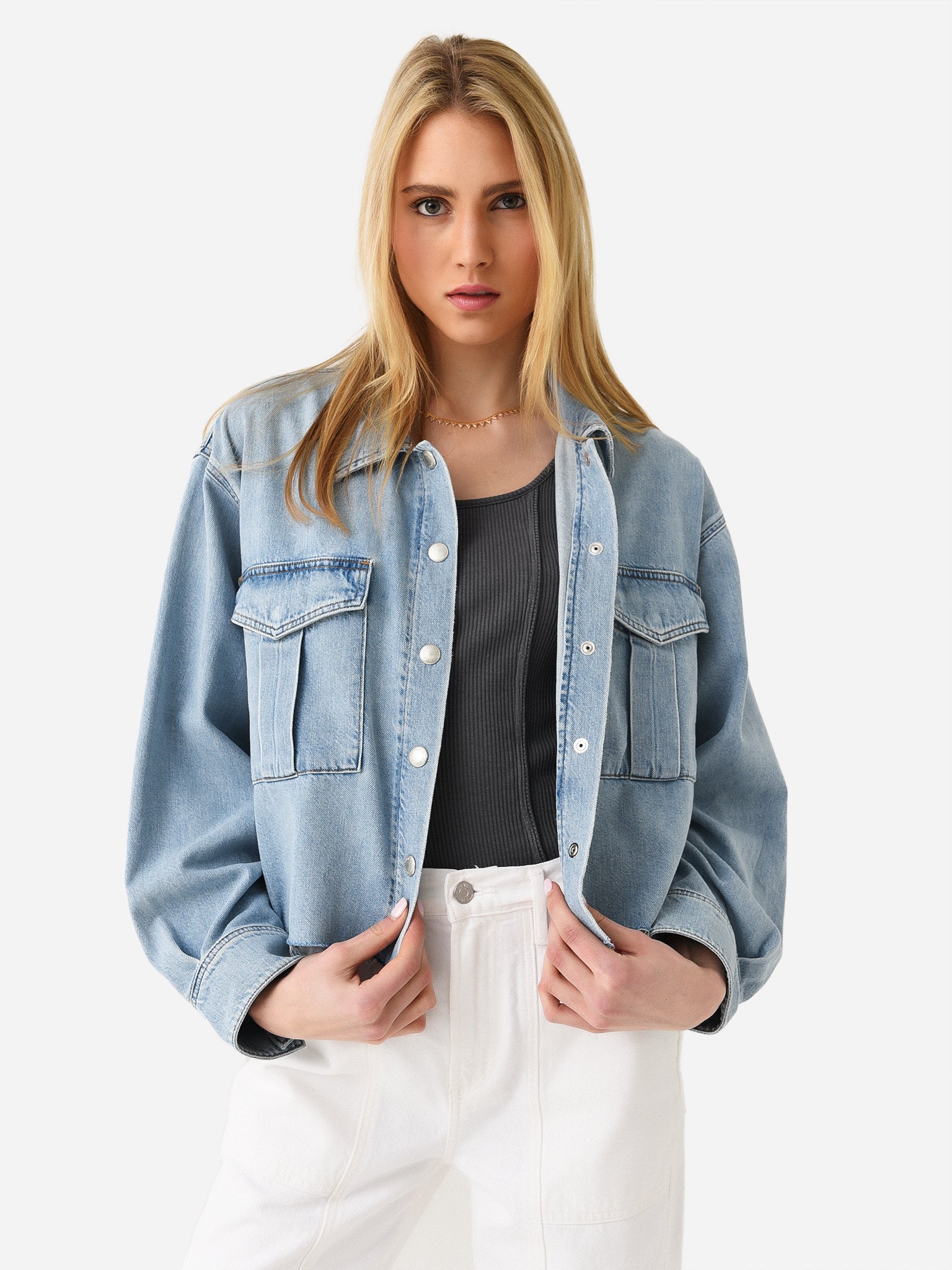 Agolde Women's Nyx Denim Shirt