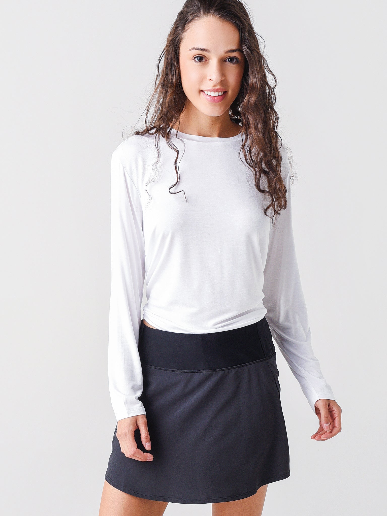 AB by Addison Bay Tie Back Long Sleeve Top 