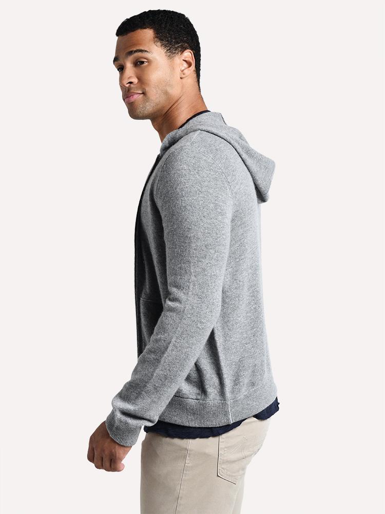 ATM Cashmere Blend Zip Hoodie saintbernard