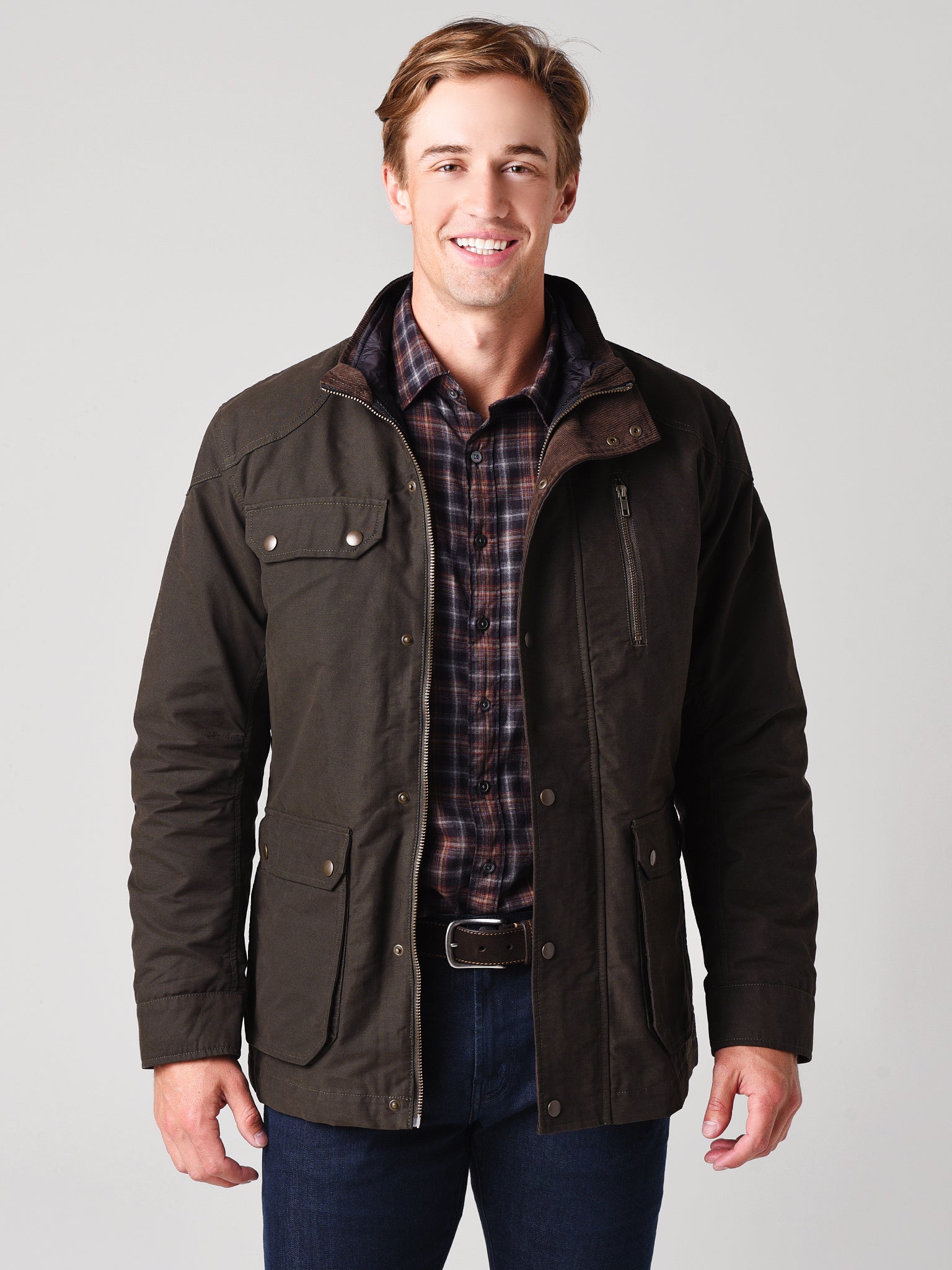 Rodd And Gunn Men's Harper Waxed Jacket – saintbernard.com