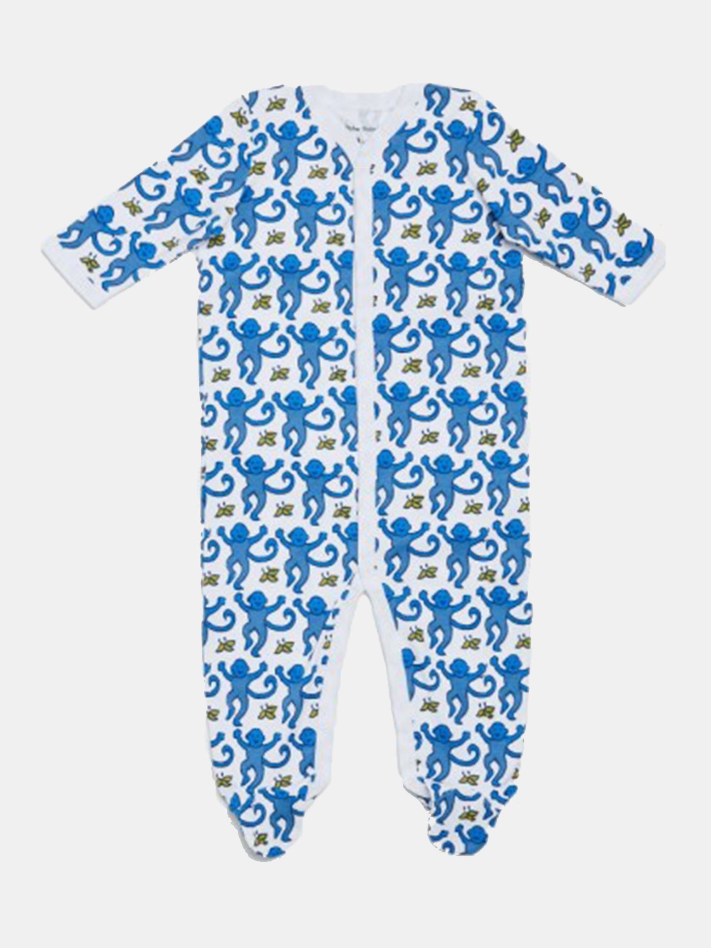 Roller Rabbit Little Kids' Monkey Footie Pajama