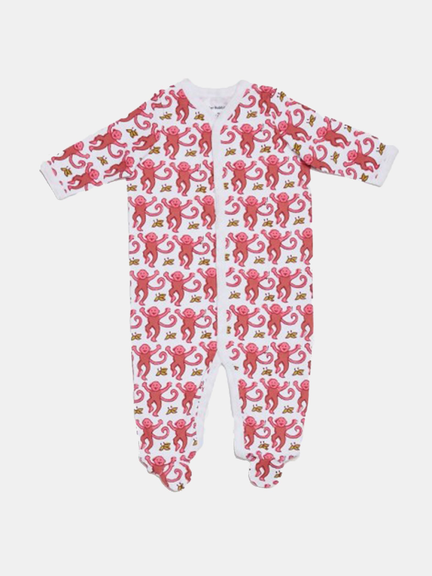 Roller Rabbit Little Kids' Monkey Footie Pajama