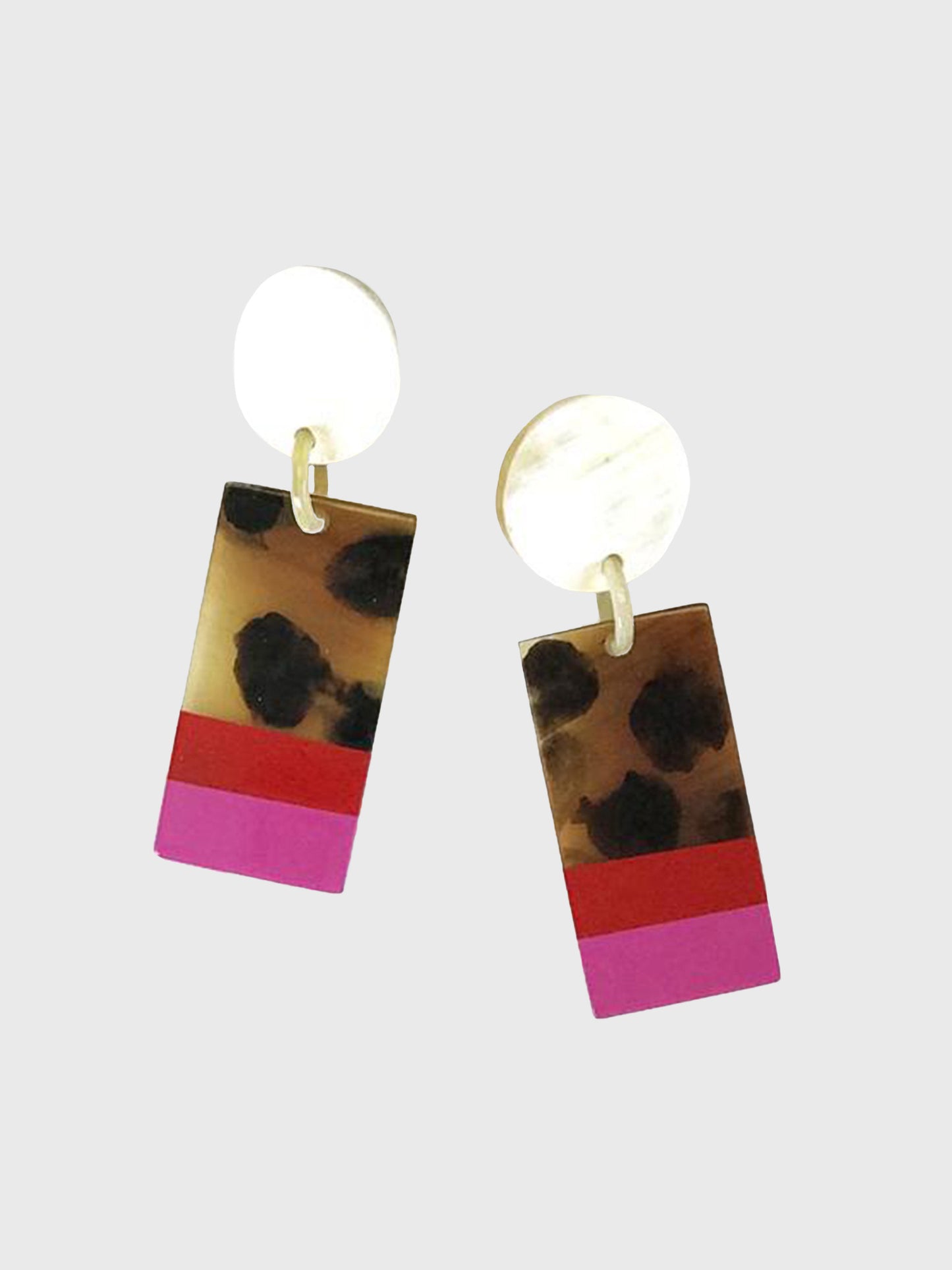 Sunshine Tienda Raspberry Dipped Cabana Earring