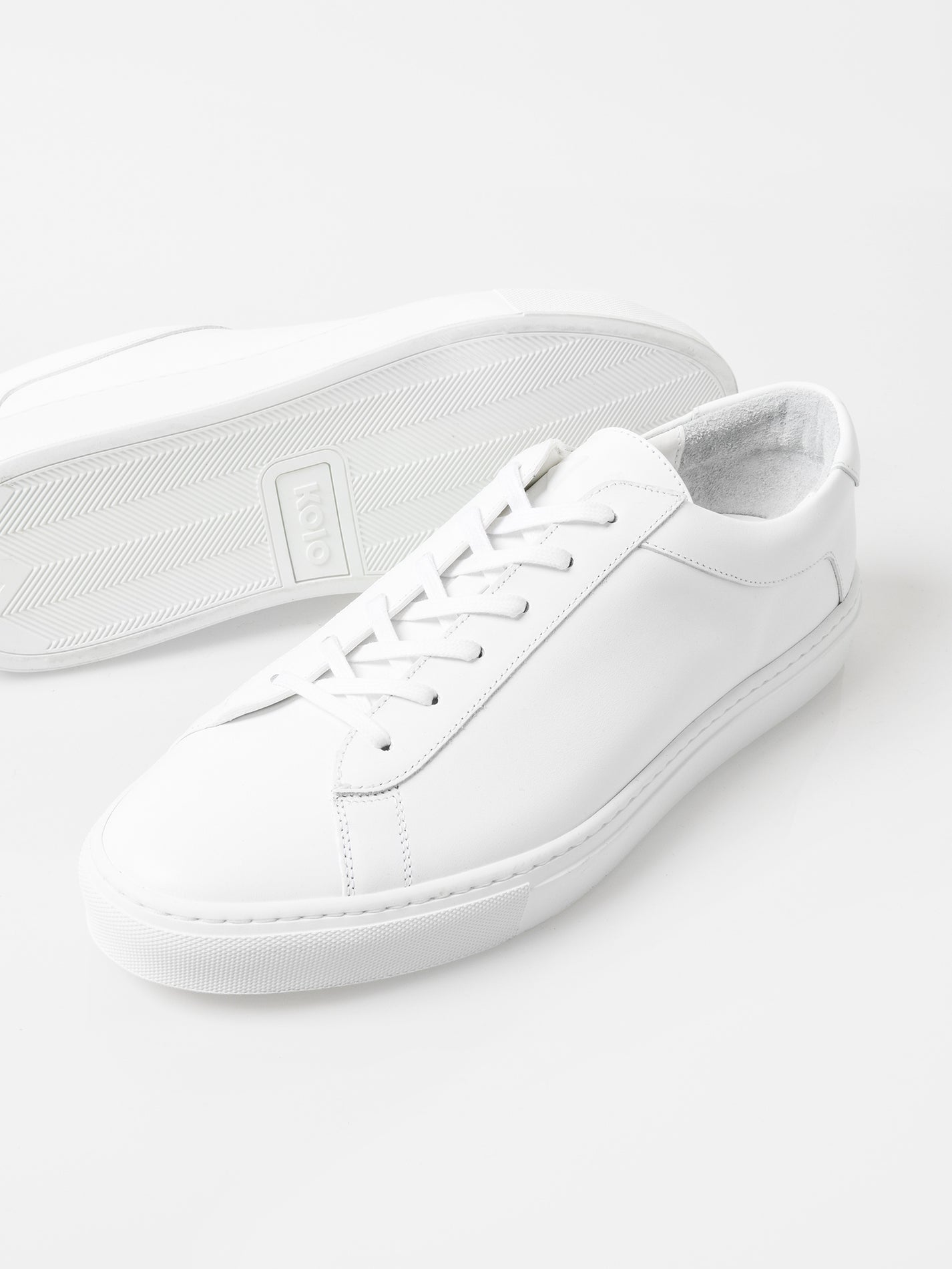 Koio Men's Triple White Capri Sneaker – saintbernard.com