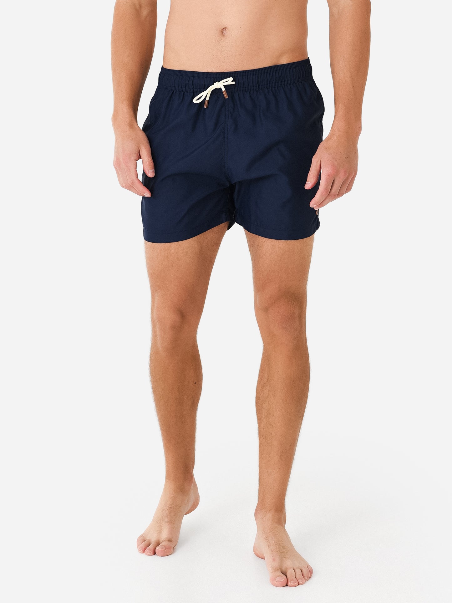 Retromarine Men's Classic Navy Swim Trunk