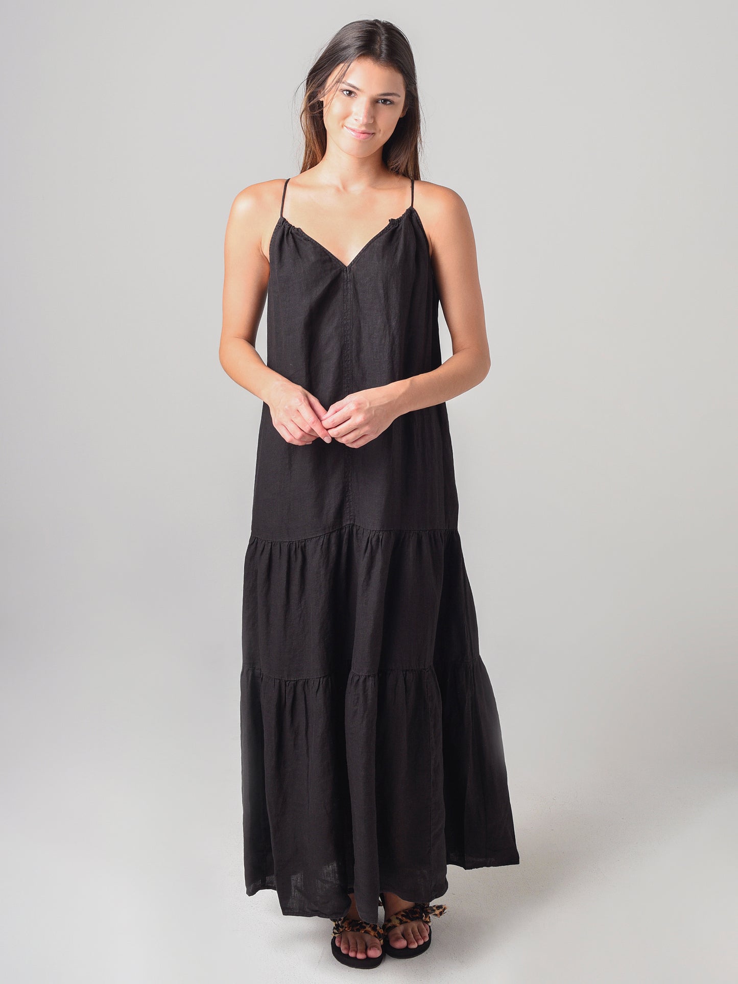 Velvet Women's Cleo Linen Maxi Dress