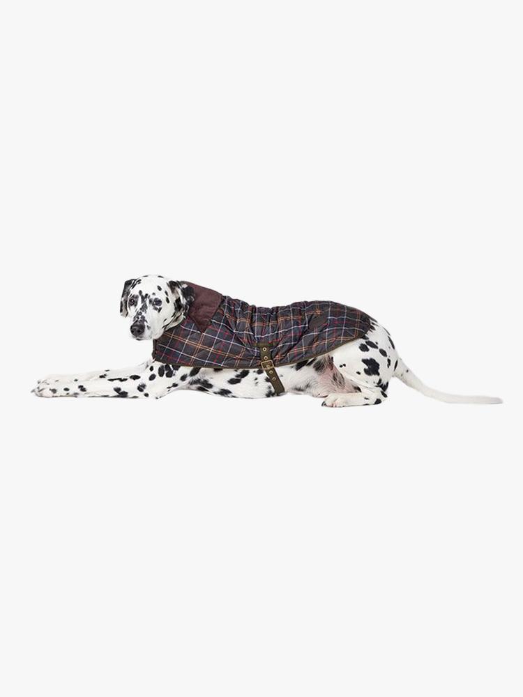 Barbour Quilted Tartan Dog Coat