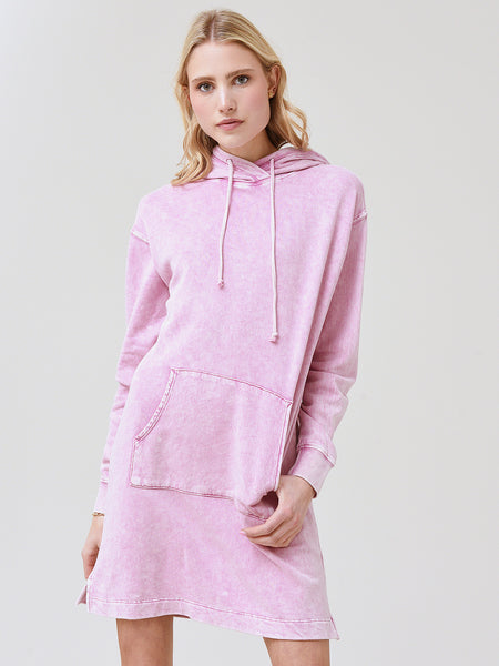 Velvet Women's Dorthy Sweatshirt Hoodie Dress - Saint Bernard