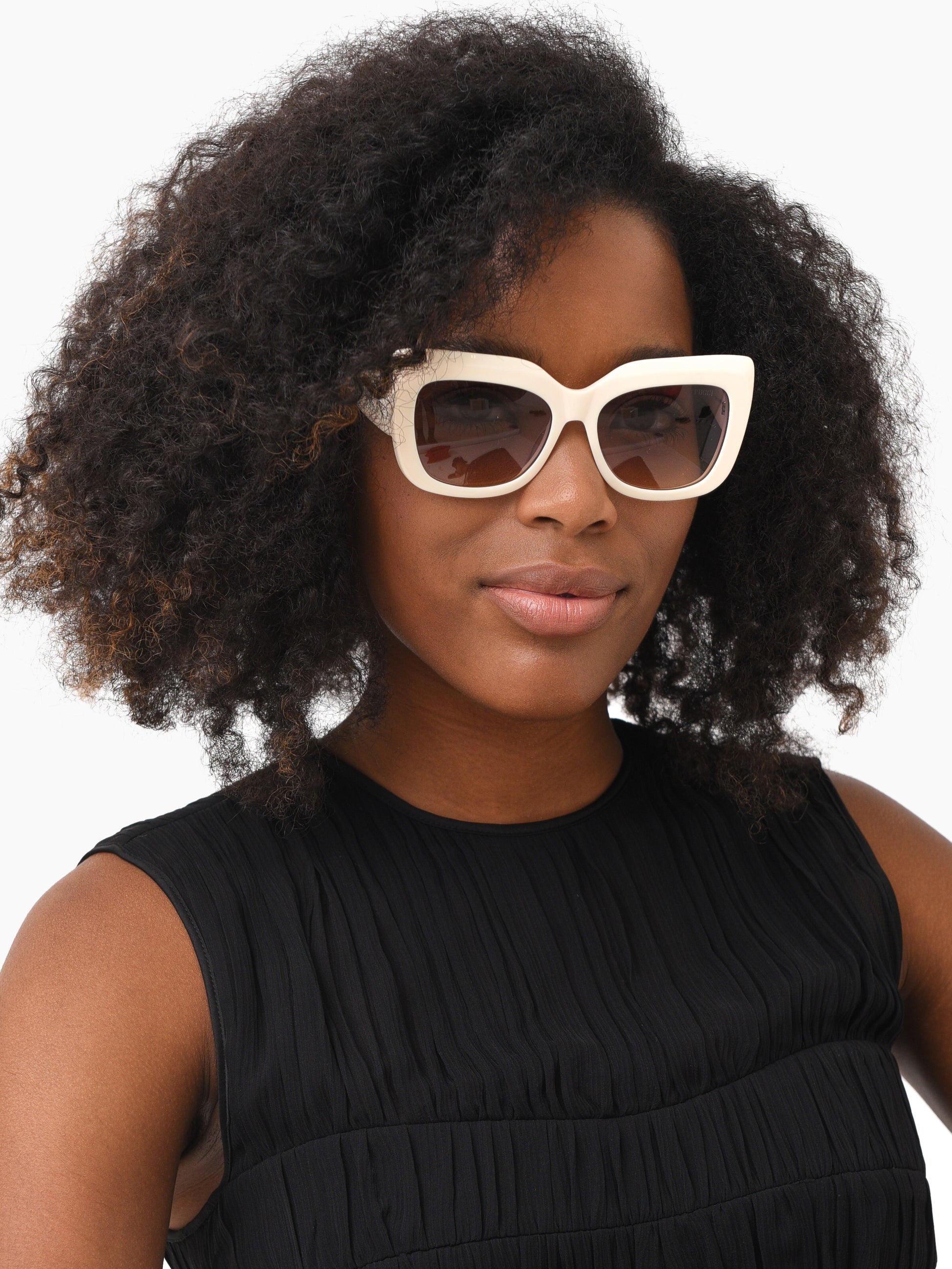 EMILIO PUCCI, Black Women's Sunglasses