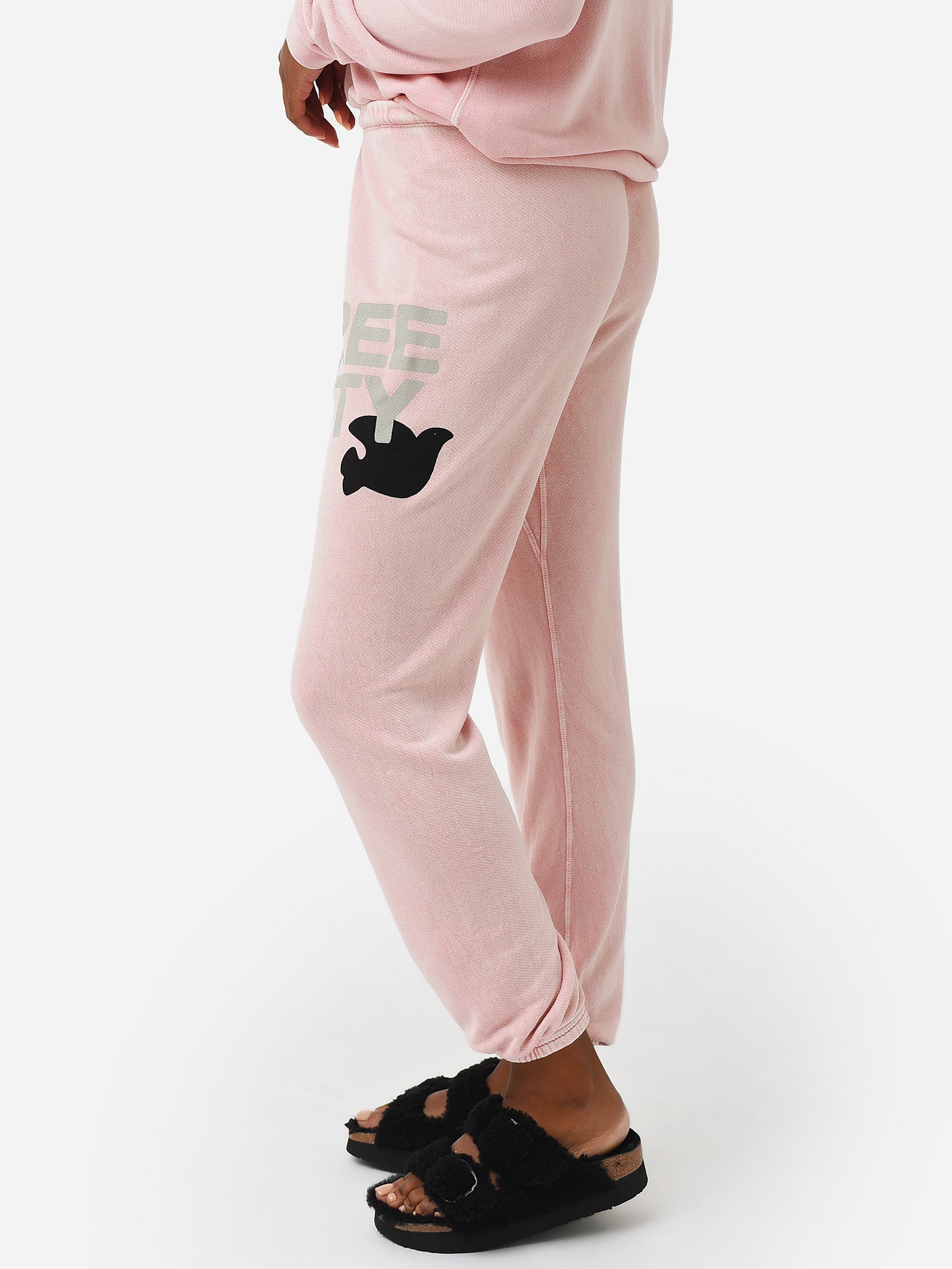 Light pink free online city sweatpants