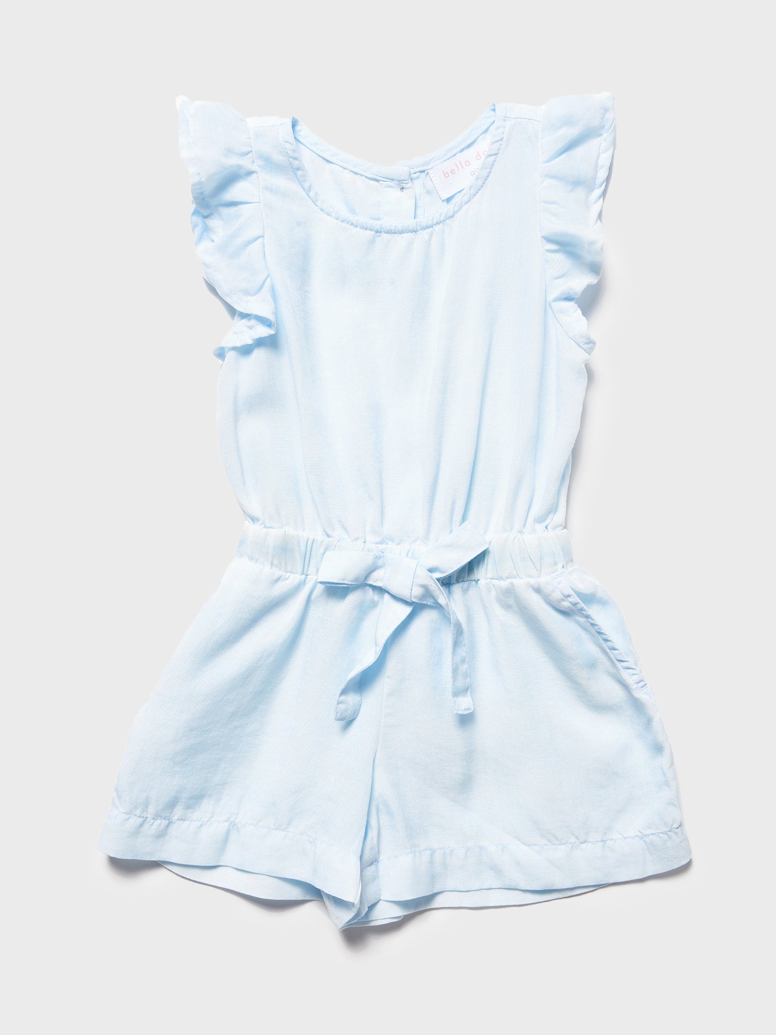 Bella Dahl Girls Button Back Flowy Romper